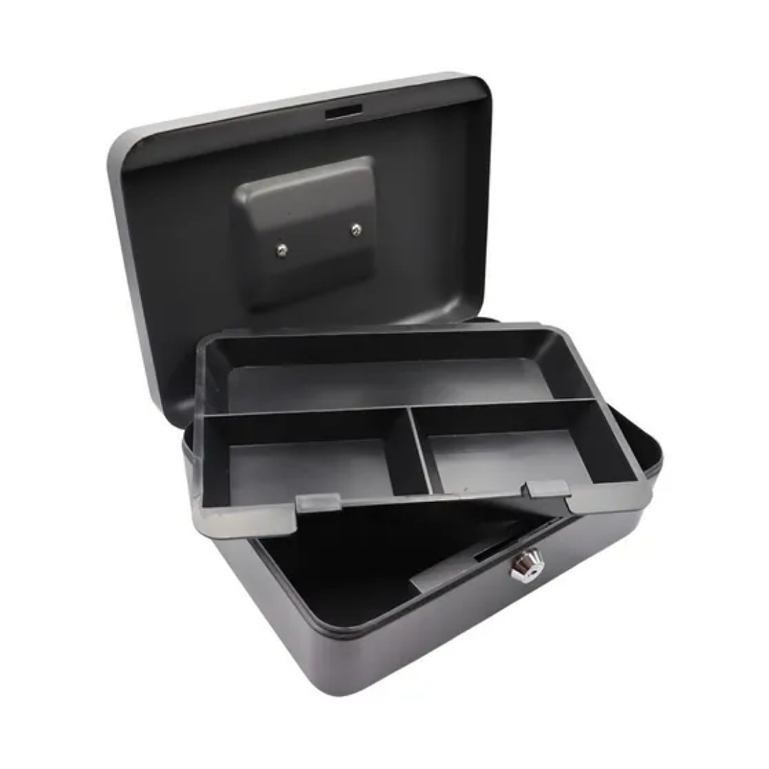 Caja Dinero Fuerte Seguridad / Cash Box Metálica Reloj Joyas
