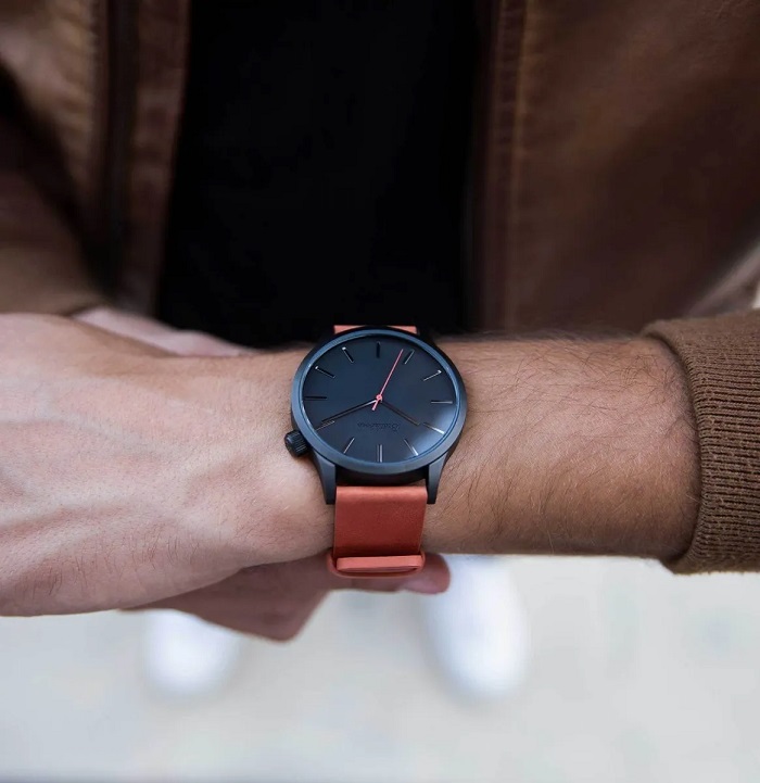 Reloj Muñeca Hombre Bratleboro Negro