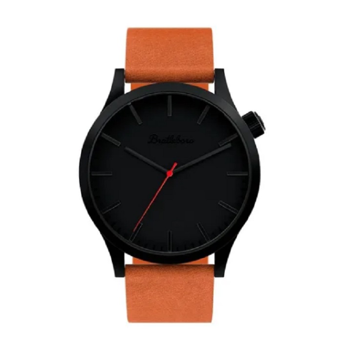 Reloj Muñeca Hombre Bratleboro Negro  