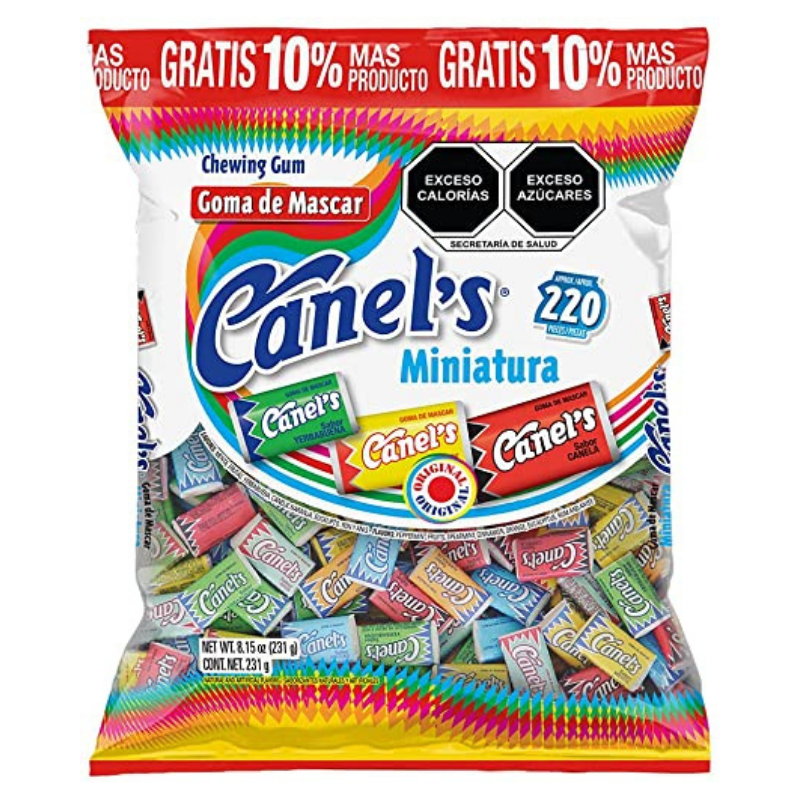 Chicles Canels Miniatura 220 piezas