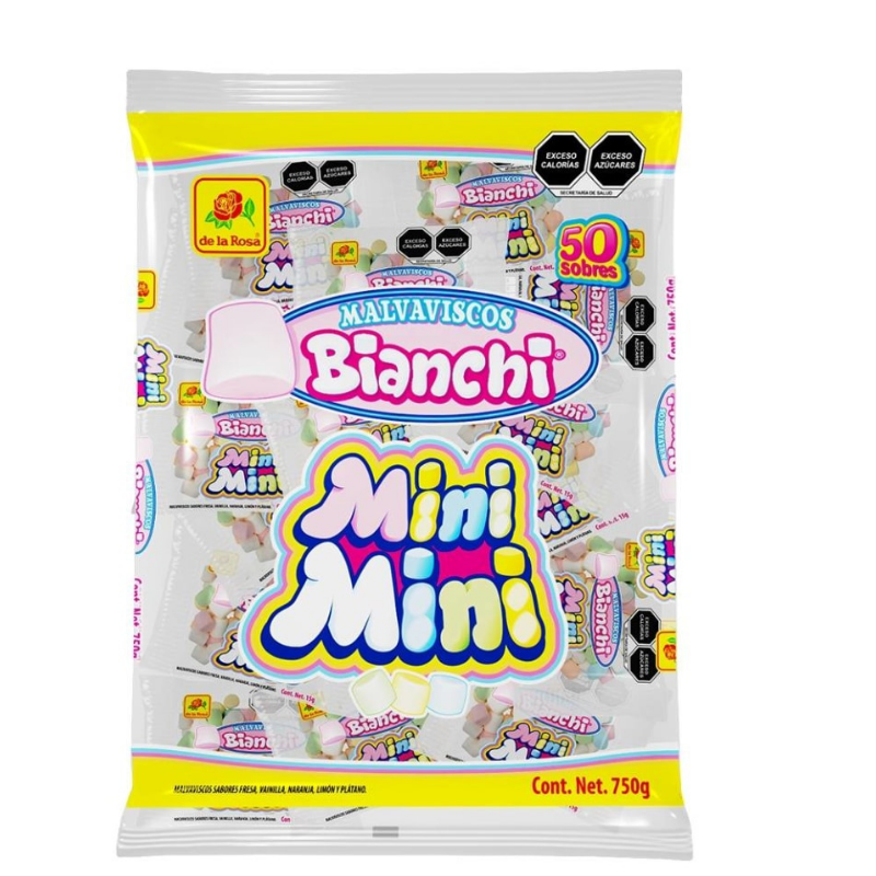 Bombon Bianchi Mini Mini 50 piezas