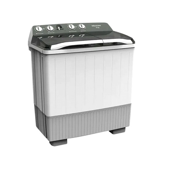LAVADORA SEMIAUTOMÁTICA DE DOBLE TINA HISENSE WSA1803P BLANCA 18KG 127 V
