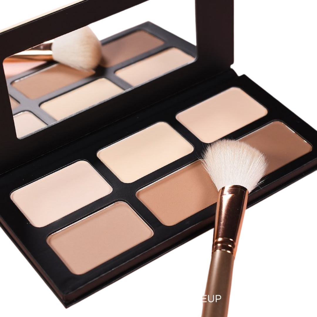 Maquillaje Principal Paleta De Contornos Claros y Obscuros Para Todo Tipo De Piel Dolce Bella