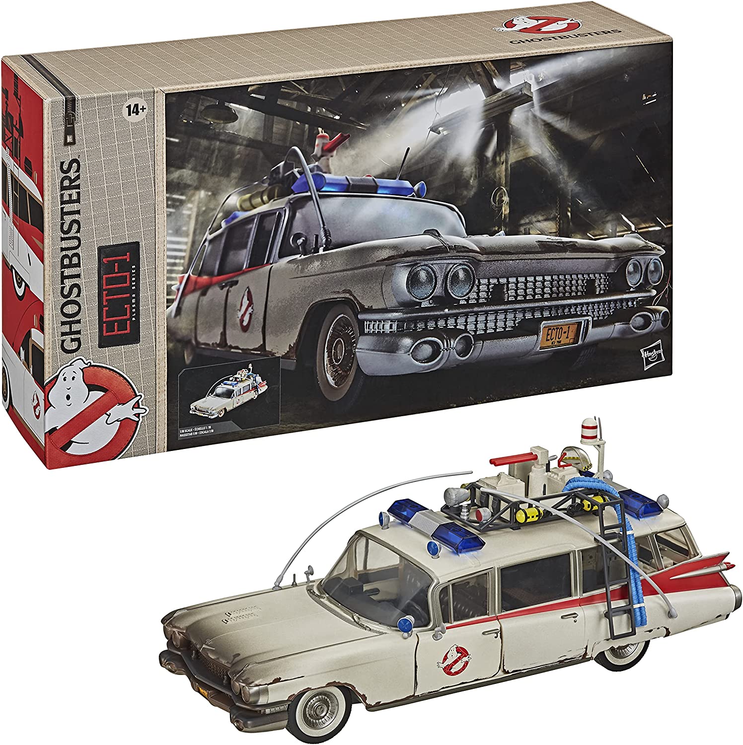 Vehiculo de Coleccion Ecto-1 Caza Fantasmas  