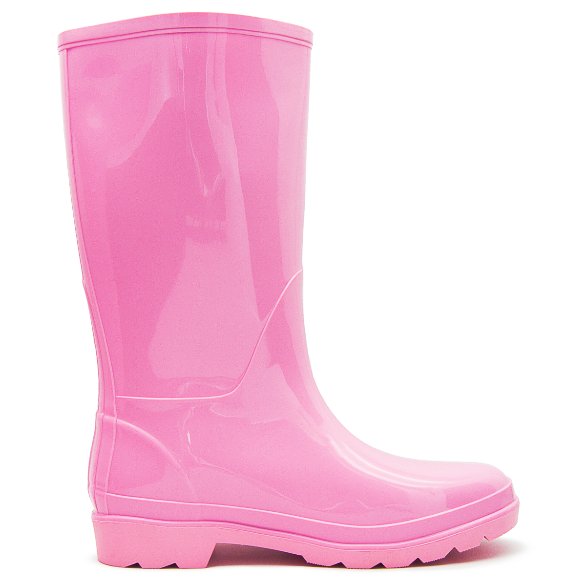 Bota De Lluvia Moda Tropicana Juvenil Rosa 22-26