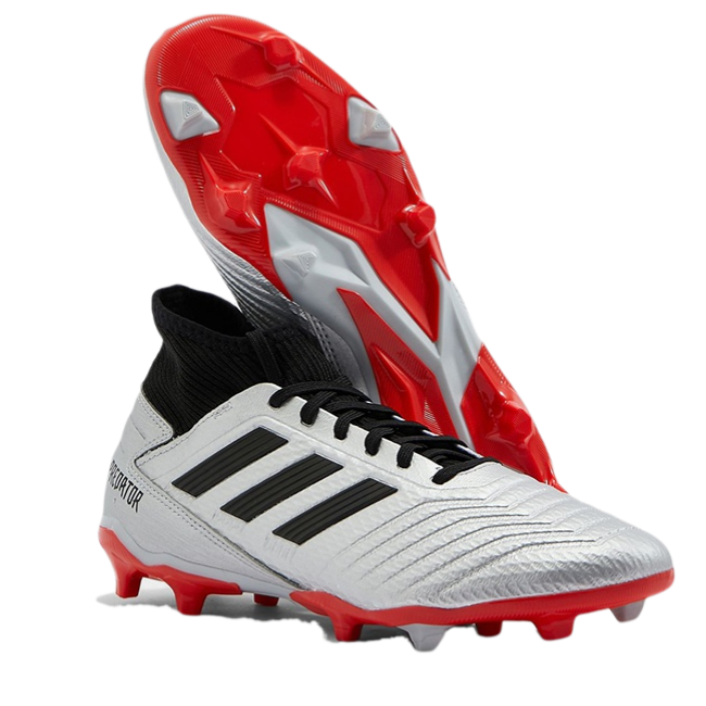 TENIS DE FUTBOL PREDATOR 19.3 FG PLATEADO/HOMBRE F35595