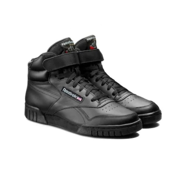 TENIS CASUAL DE BOTA REEBOK EX O FIT HI NEGRO-HOMBRE/3478 