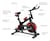 Bicicleta Spinning Fija Centurfit 6kg Botella Ejercicio Gym