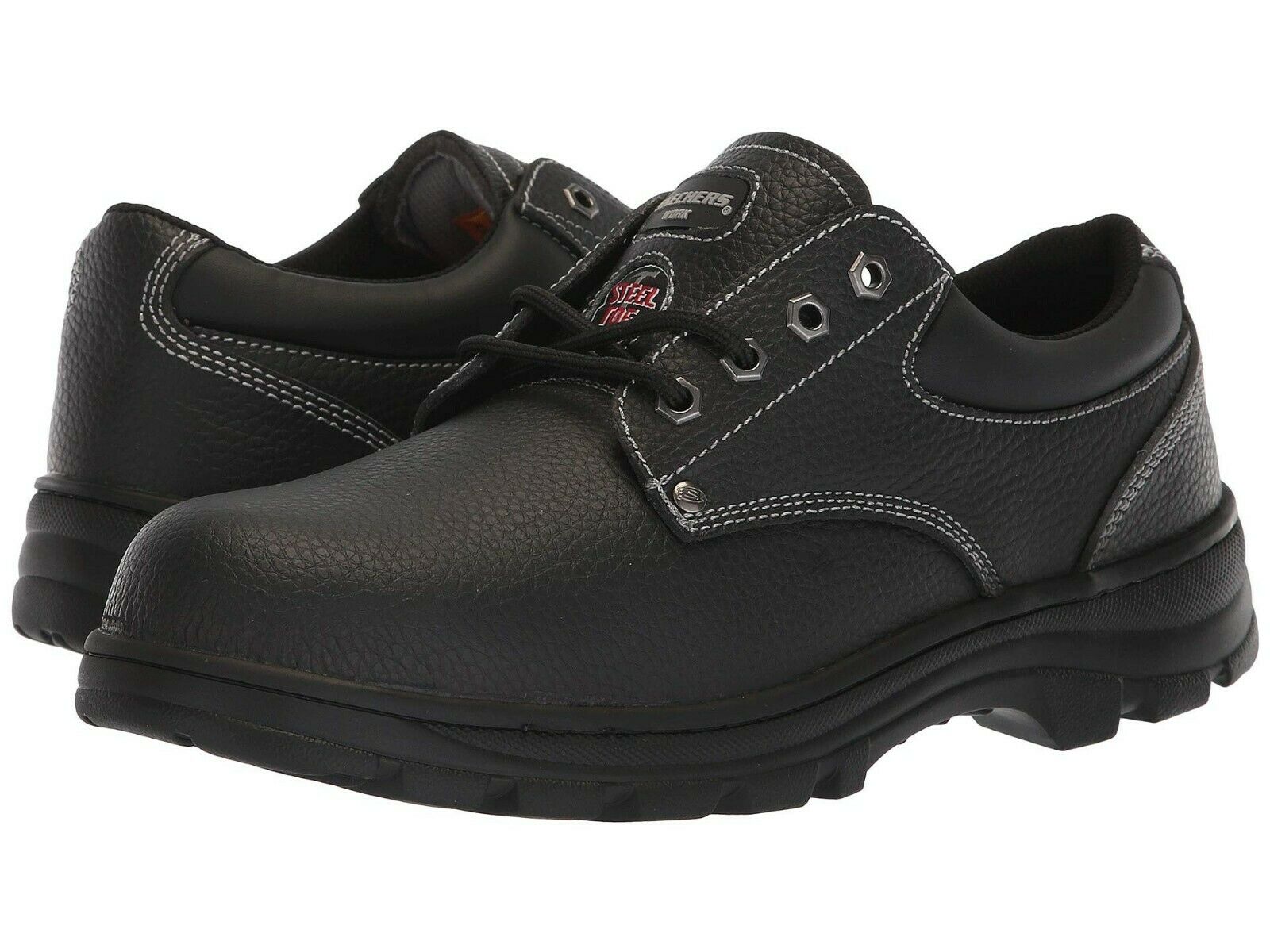 Tenis Skechers Workshire Caballero Original 77164/BLK