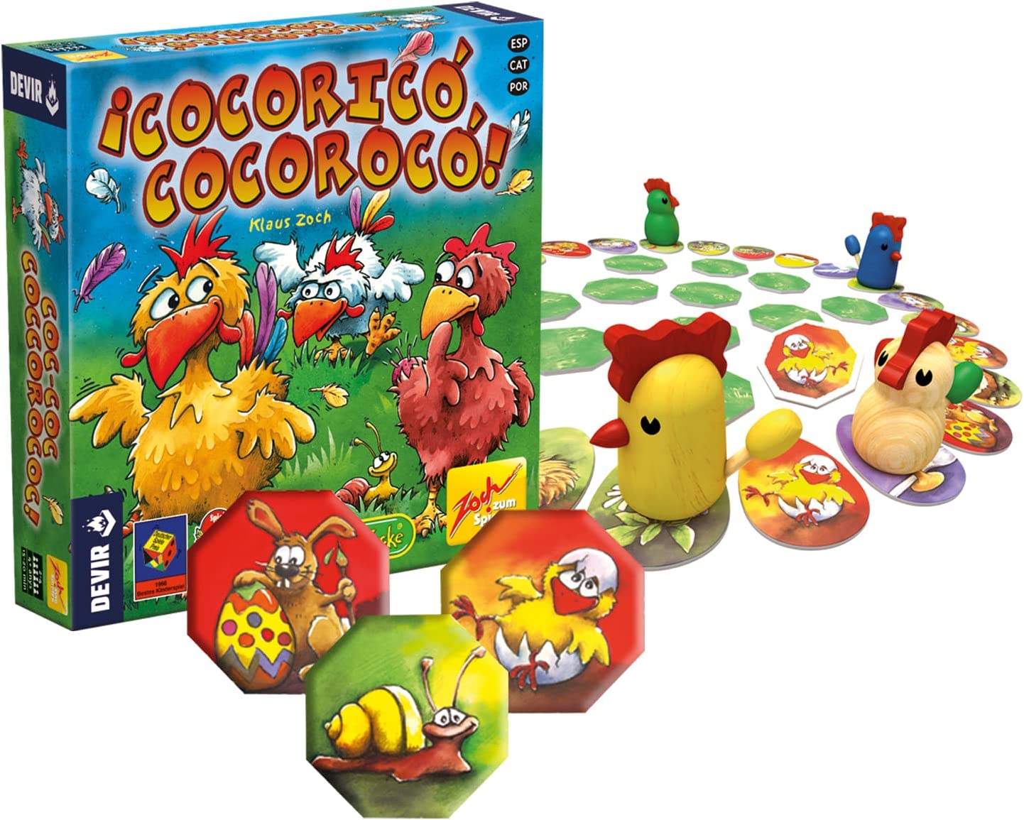 Devir Juego De Mesa Cocorico Cocoroco - Game Center