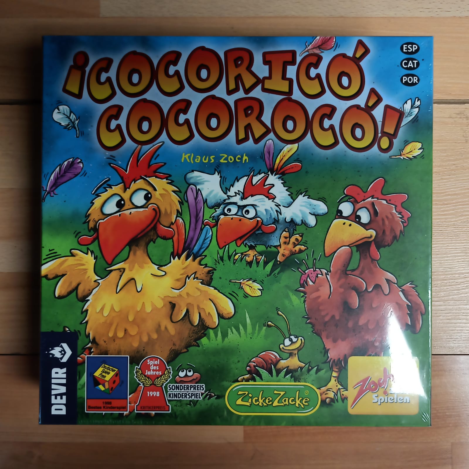 Devir Juego De Mesa Cocorico Cocoroco - Game Center