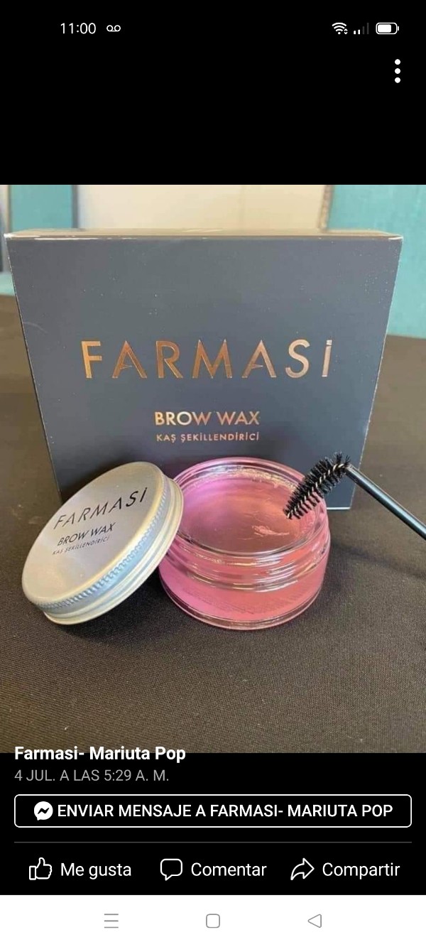 Cera Fijadora de Cejas by Farmasi Efecto Lifting Brow Setting Wax