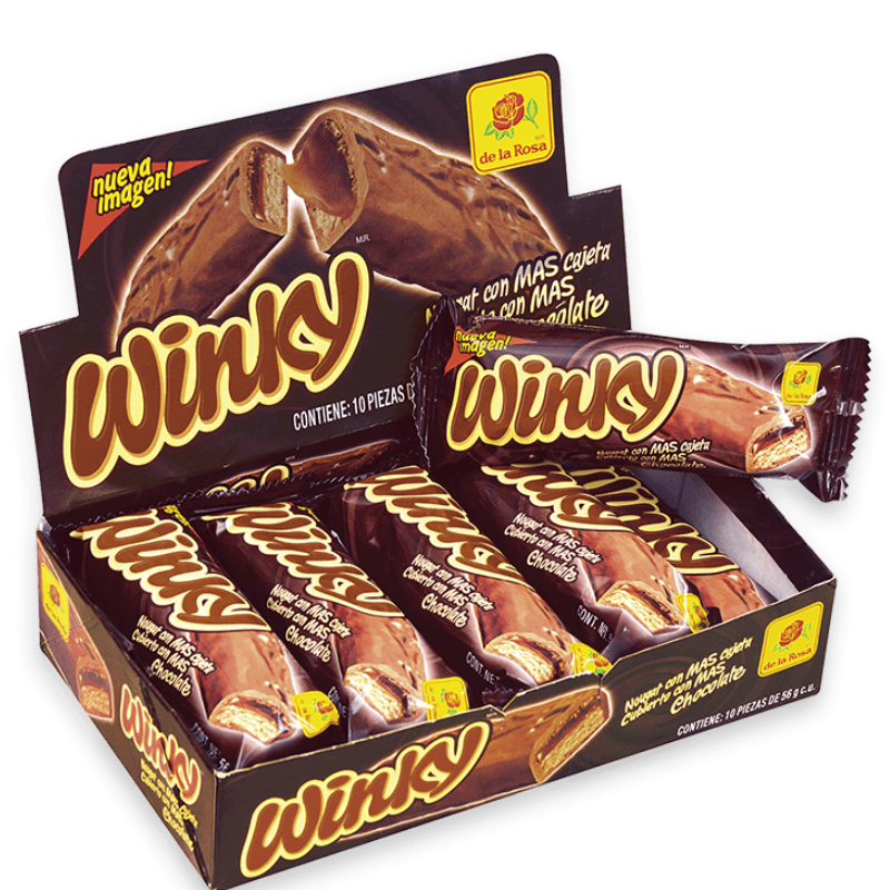 Chocolate Winky 12 piezas