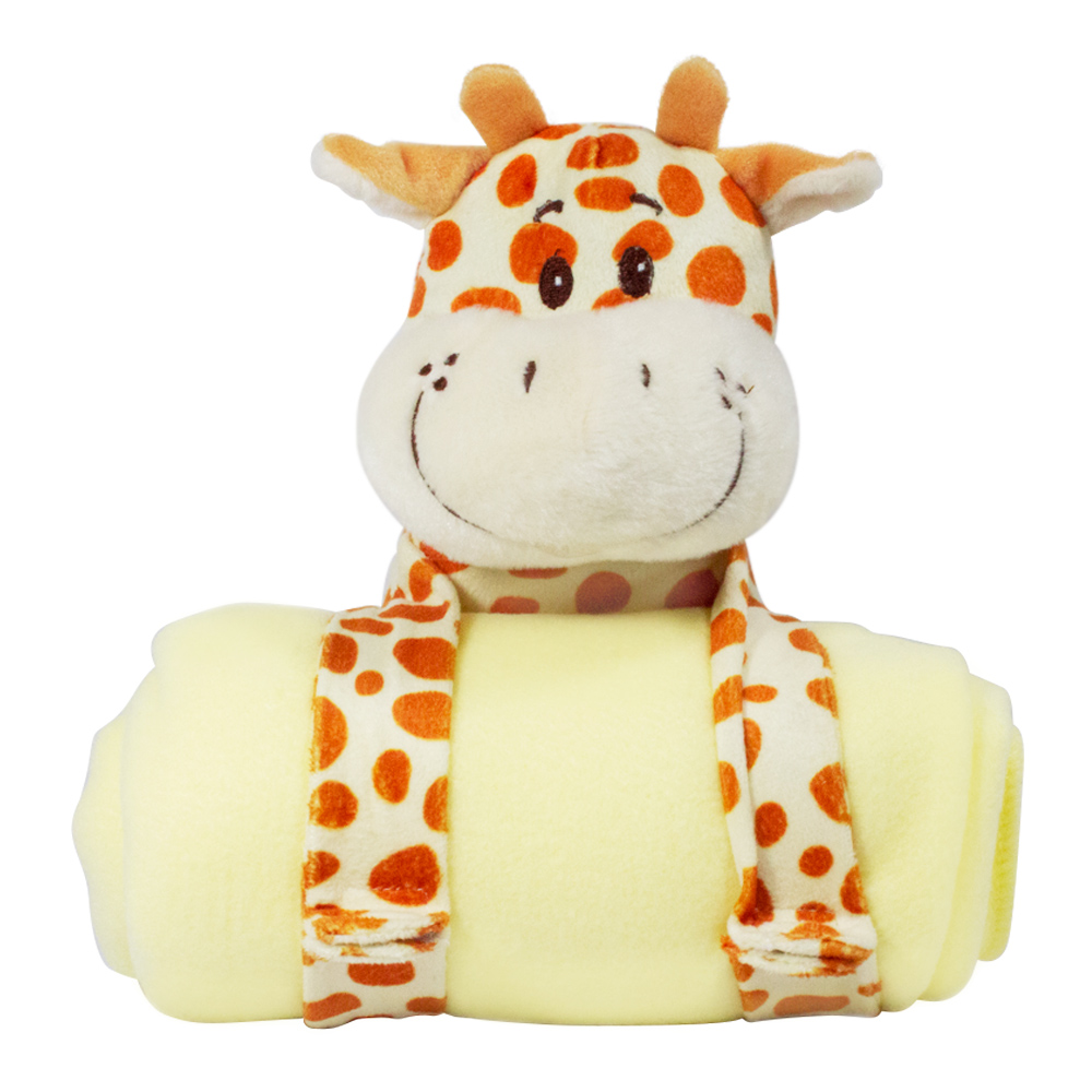 Frazada para Bebé de Animalito de Peluche 4 Piezas