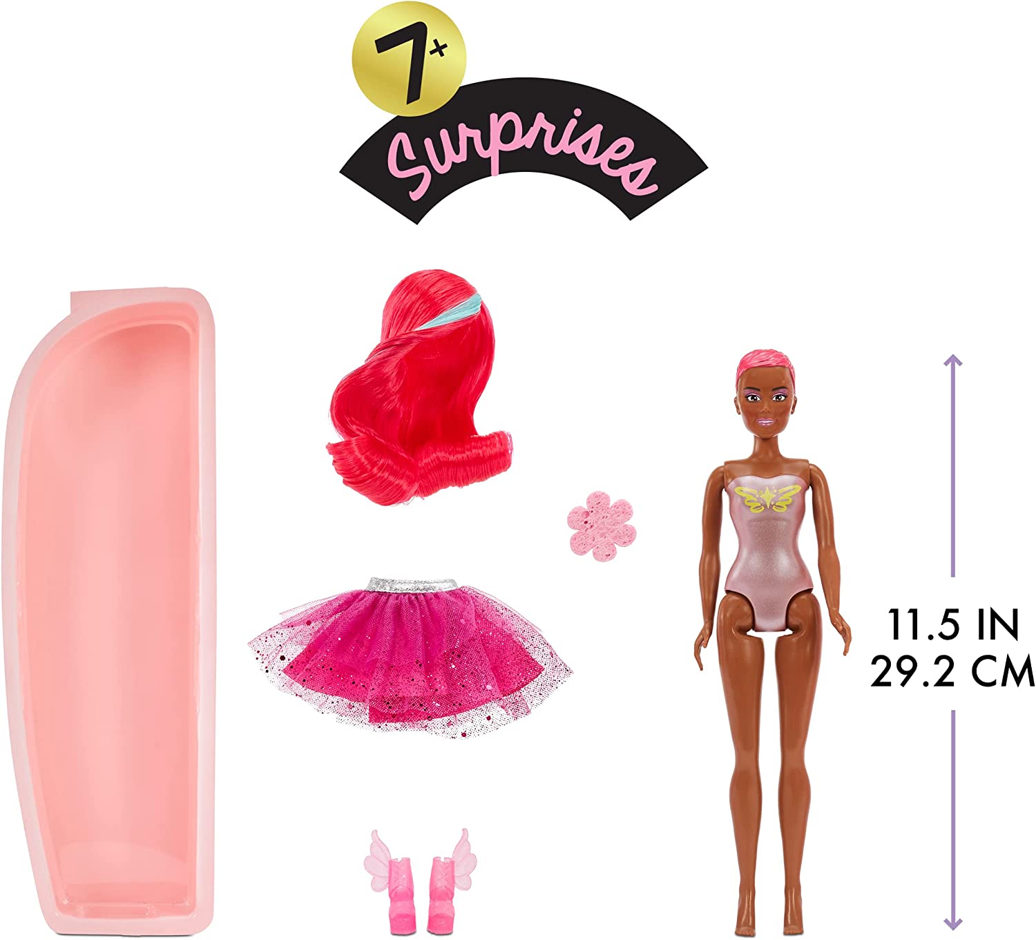 Muñeca Mga Dream Ella Color Change Surprise Al Azar