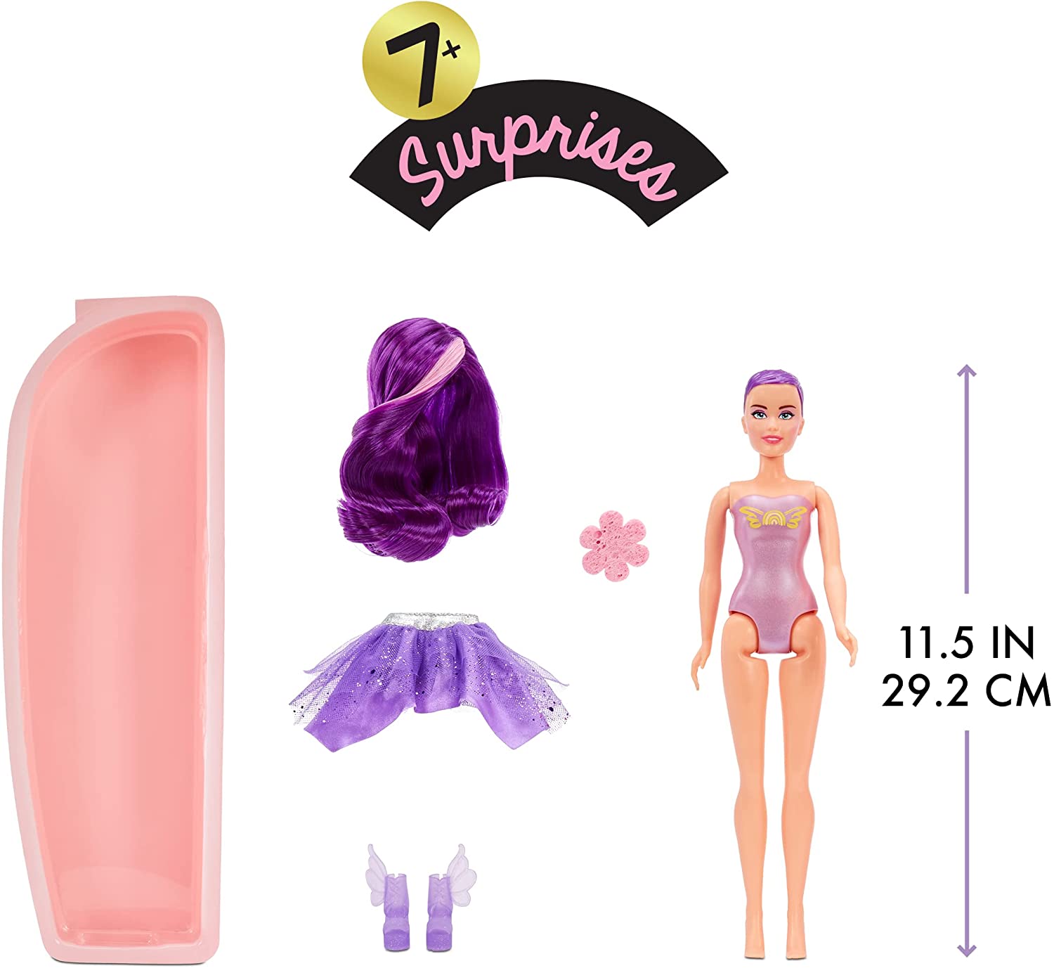 Muñeca Mga Dream Ella Color Change Surprise Al Azar