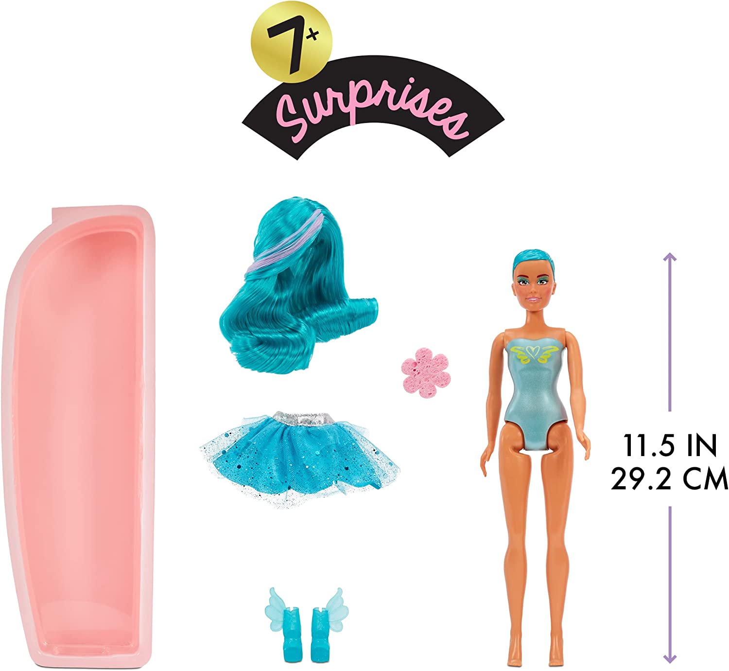 Muñeca Mga Dream Ella Color Change Surprise Al Azar