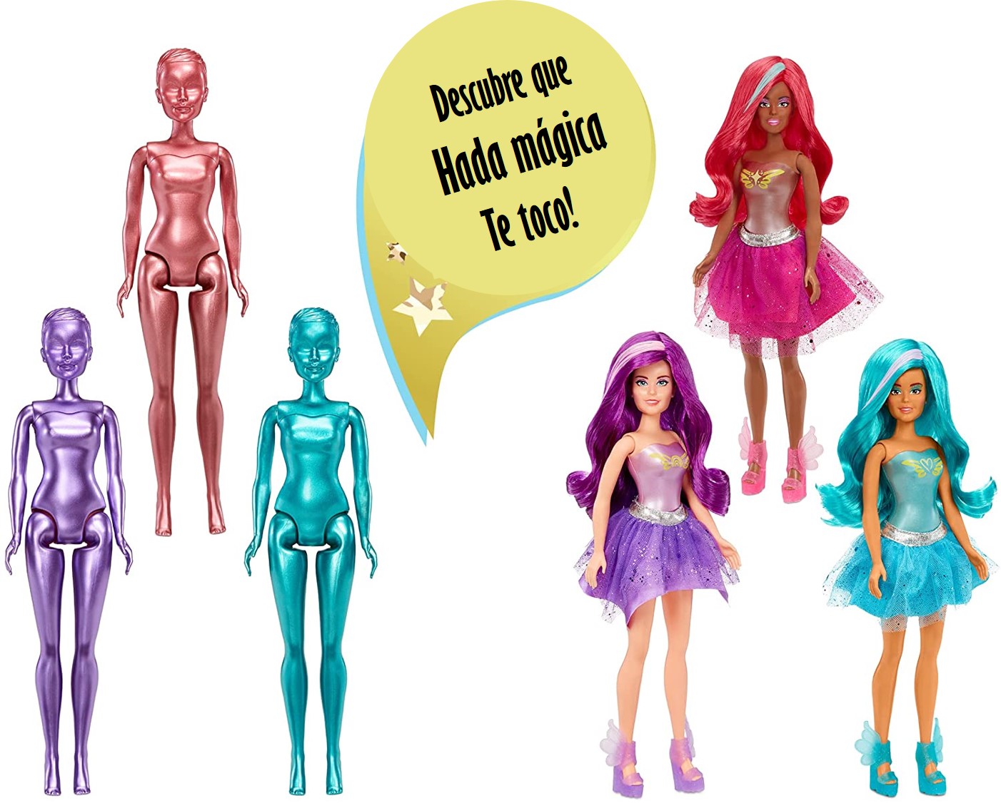 Muñeca Mga Dream Ella Color Change Surprise Al Azar