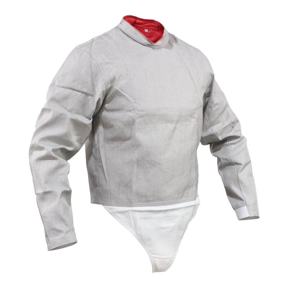 Chaquetín Inoxidable Eléctrico para Sable Fire Sports Esgrima Zurdo/Izquierdo