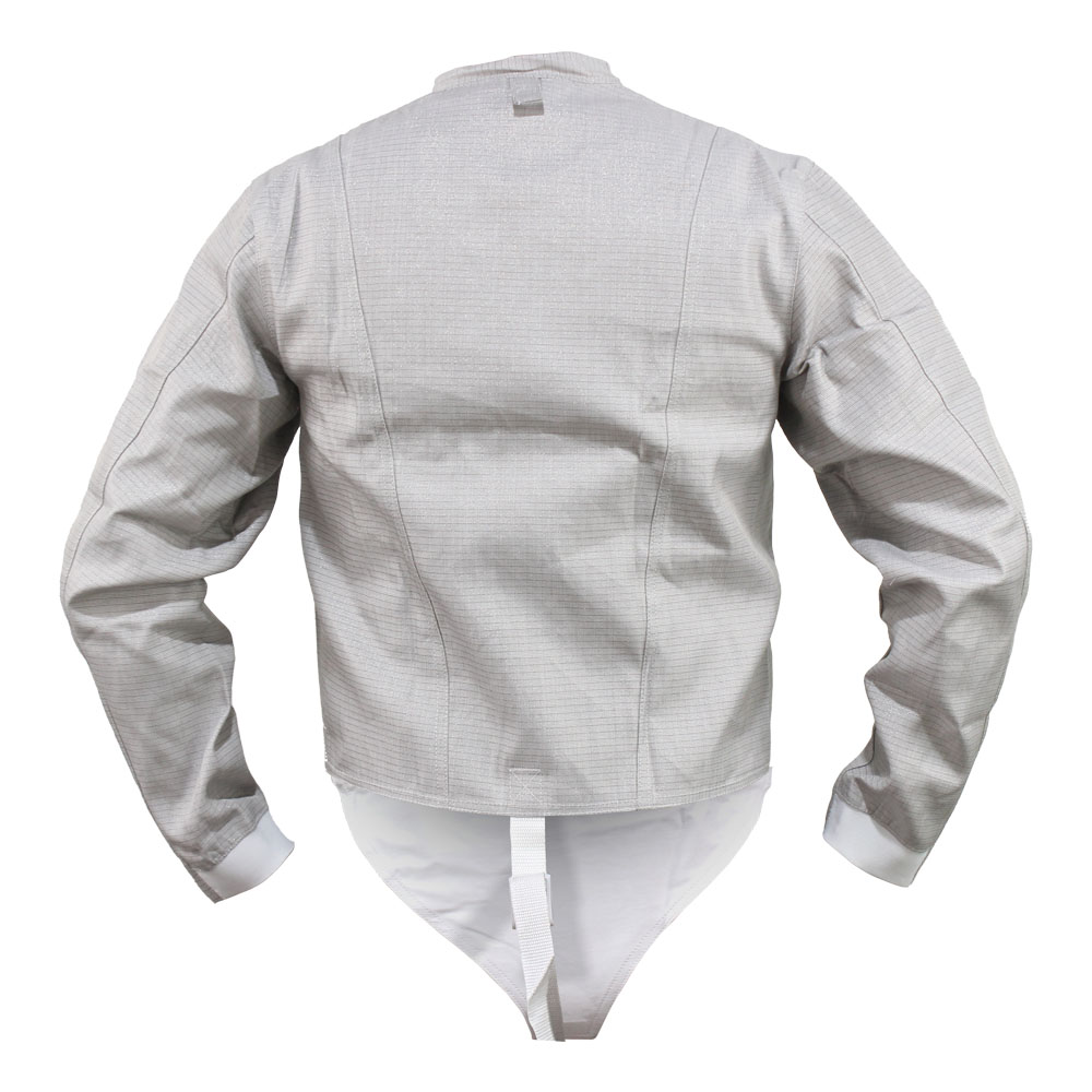 Chaquetín Inoxidable Eléctrico para Sable Fire Sports Esgrima Zurdo/Izquierdo