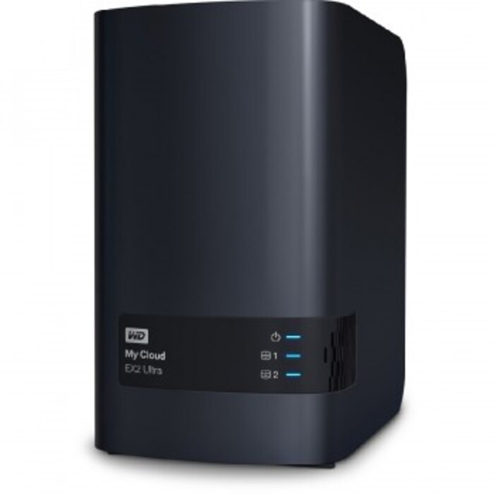 Western Digital WD My Cloud EX2 Ultra NAS de 2 Bahías Hot Swap, 4TB