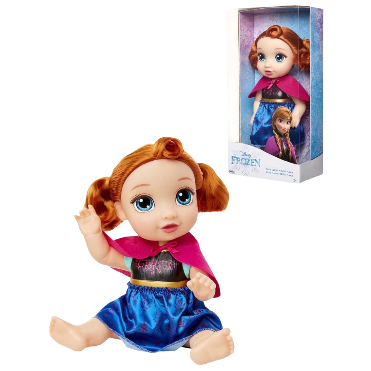 Muñeca Bebe Princesas Disney Frozen Anna