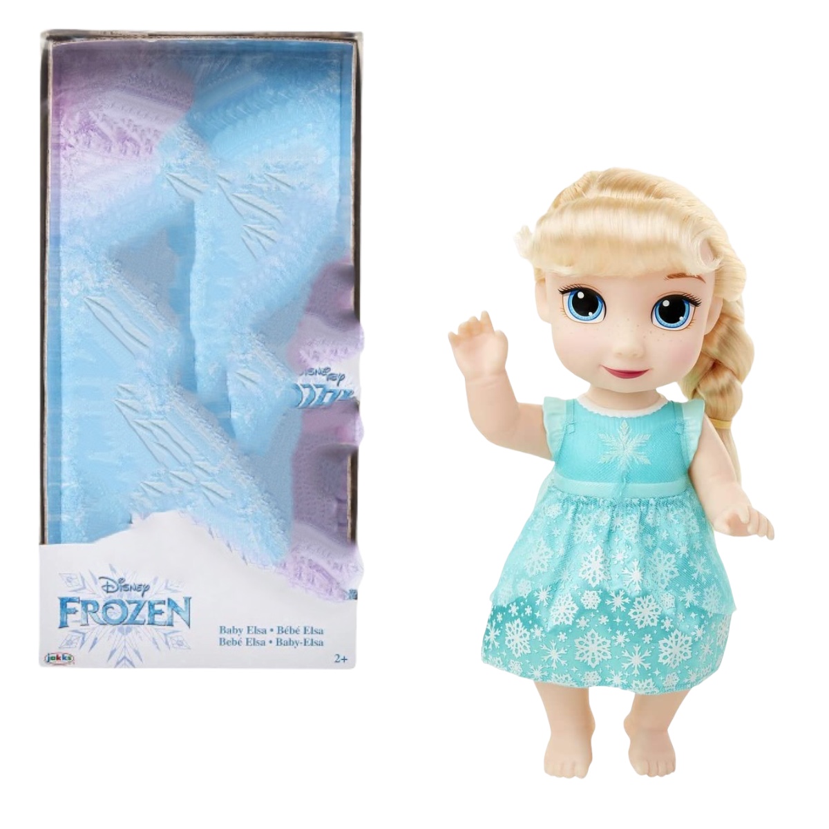 Frozen Elsa Bebe Muñeca Jakks Disney Original 