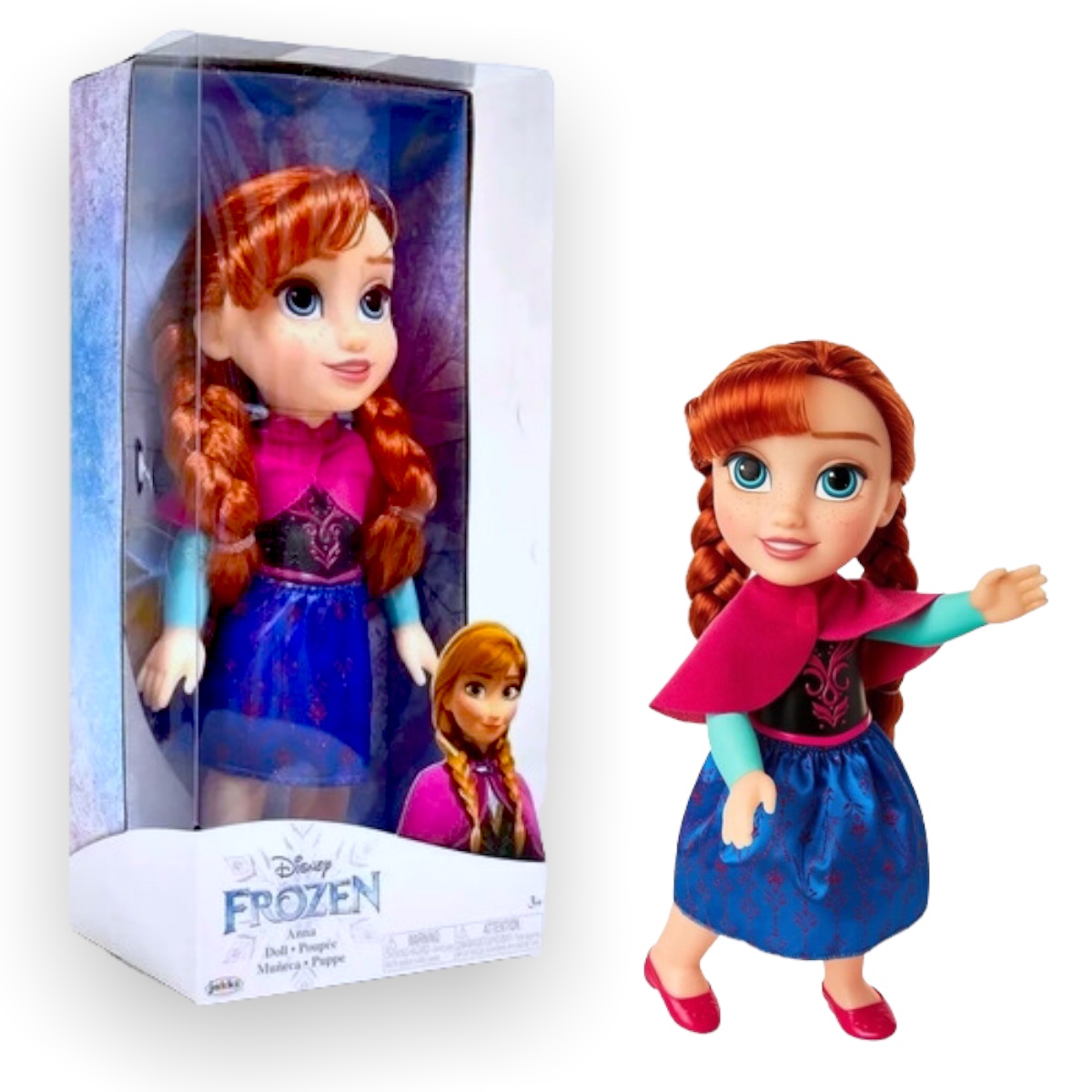 Muñeca De Juguete Anna Disney Frozen - Jakks