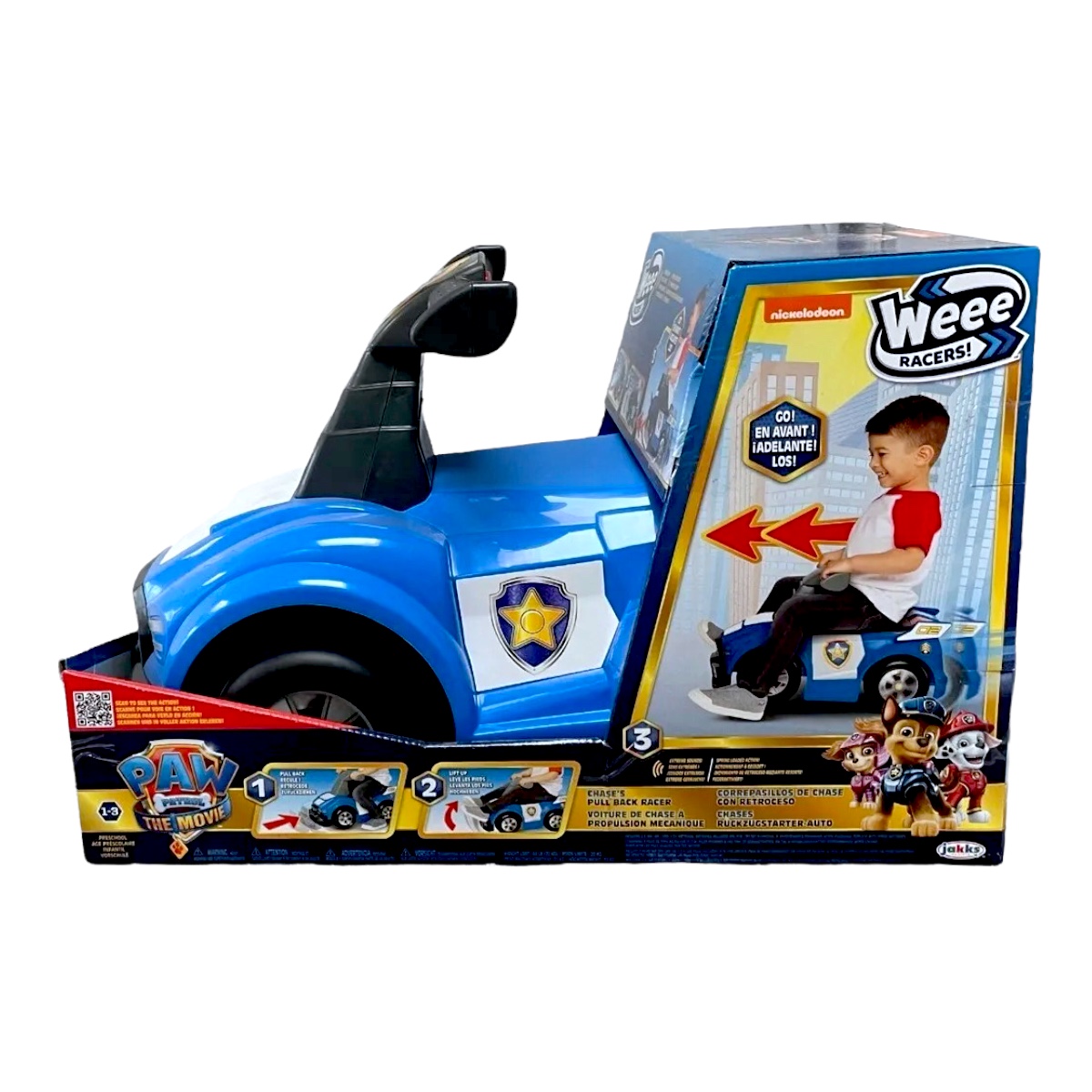 Carrito Montable Patrulla Paw Patrol Chase Con Sonidos