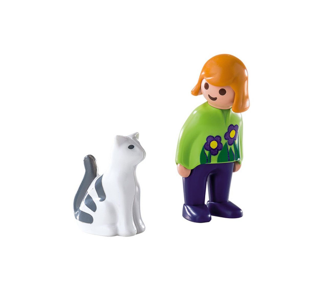 Playmobil 6975 123 Niña con Gato