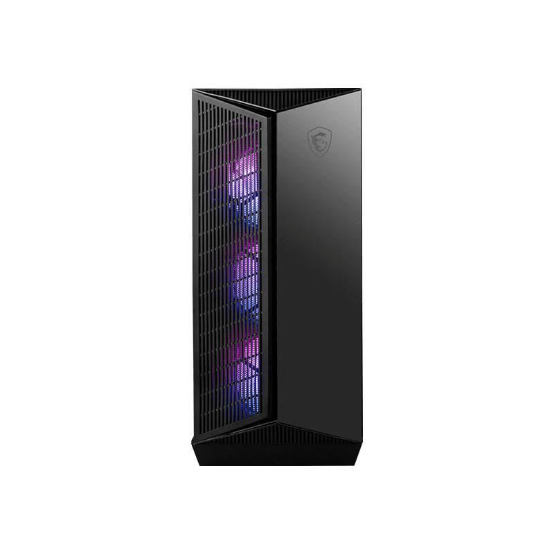 GABINETE MSI MPG GUNGNIR 110M CON VENTANA RGB MIDITOWER ATX MICRO-ATX MINI-ITX NEGRO USB 3.0 S/FUENTE