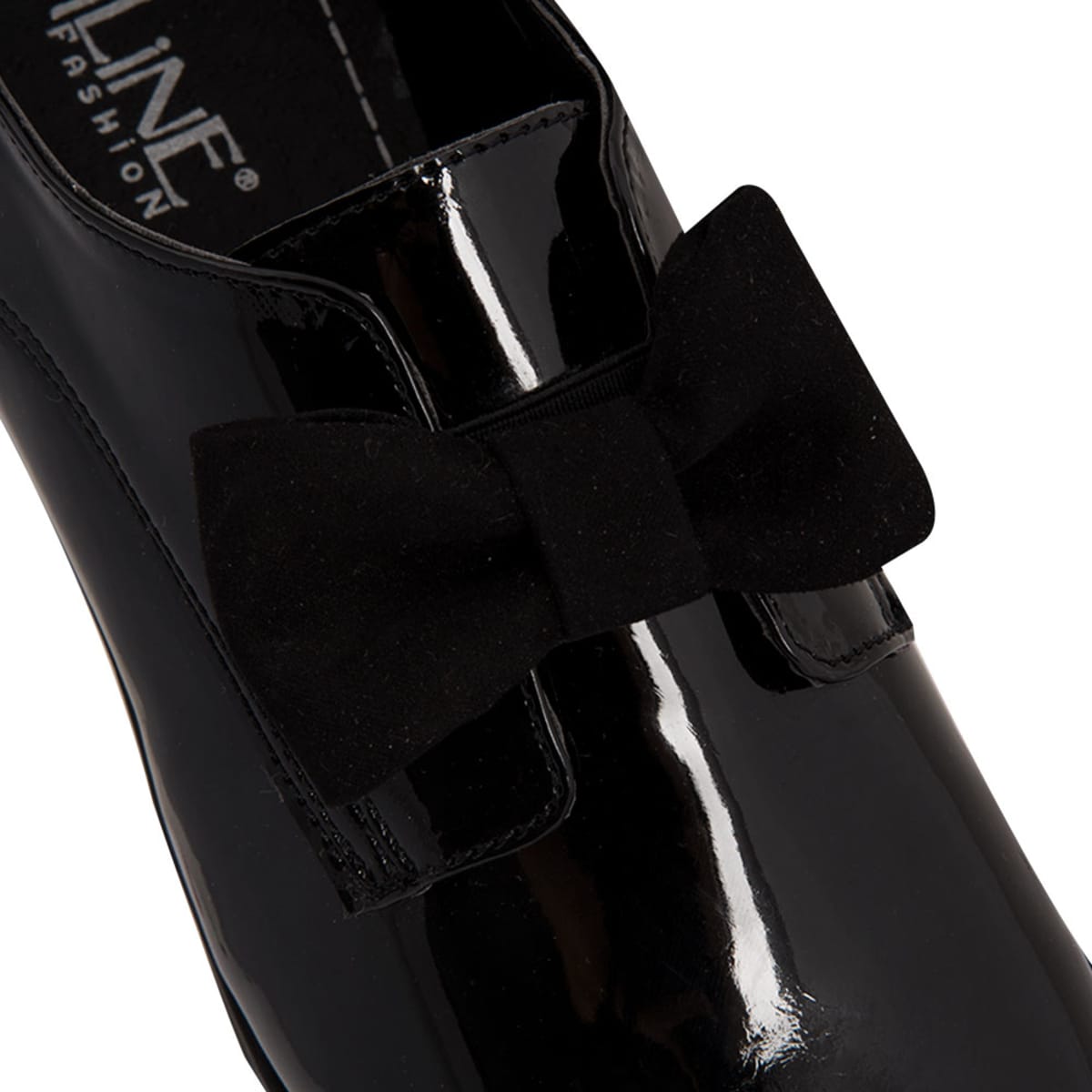 Zapato Escolar Casual Choclo Vi Line Fashion color Negro para Mujer/Niña 1004 179643