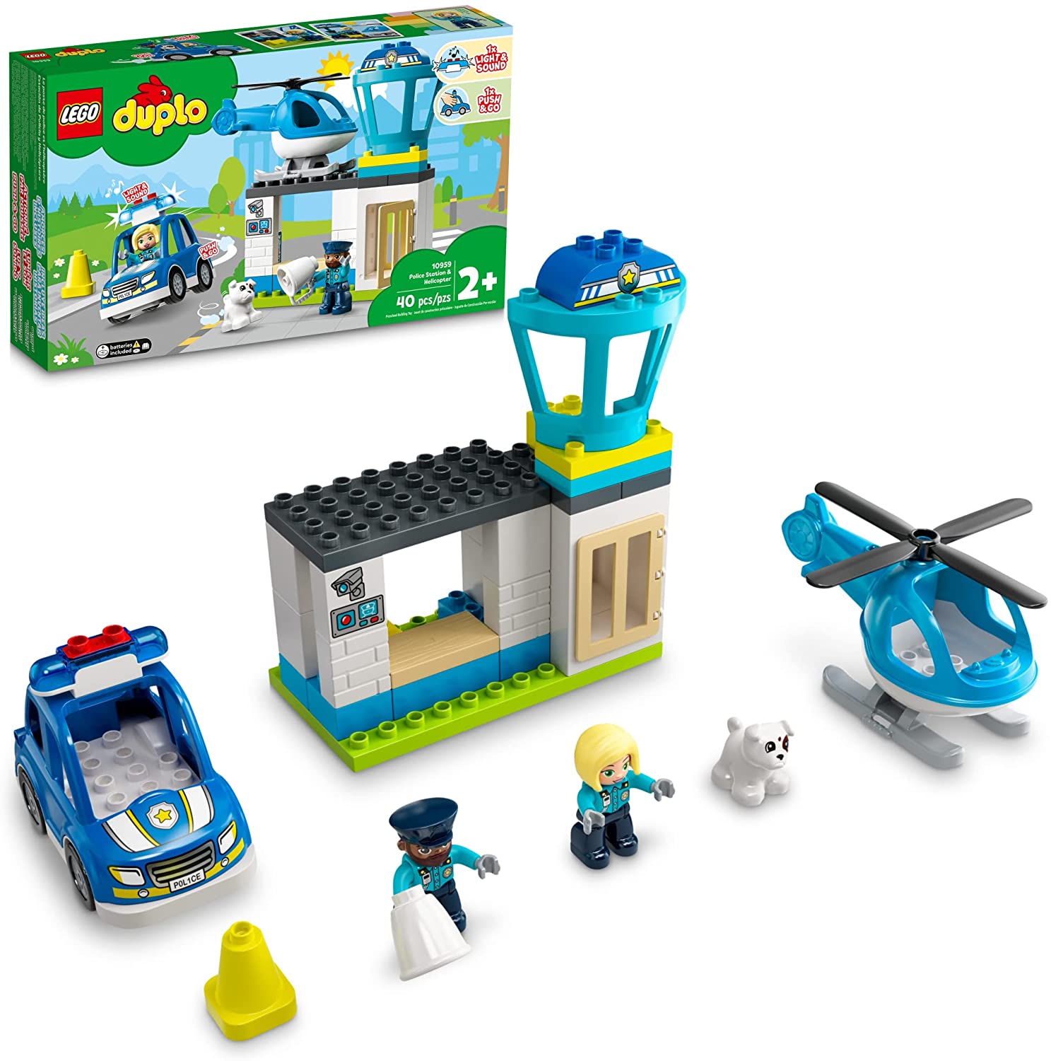 Lego Duplo 10959 Comisaría De Policía Y Helicóptero