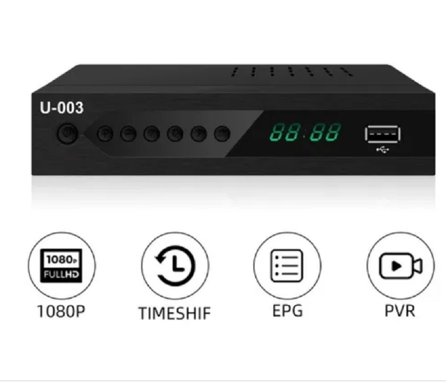 Decodificador Tv Digital Y Analógica Full Hd 1080p