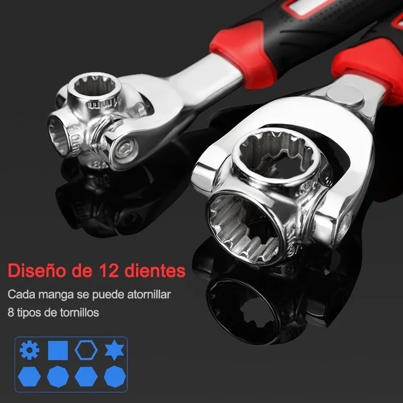 Llave Universal 2 En 1 Llave Multiusos Magnético
