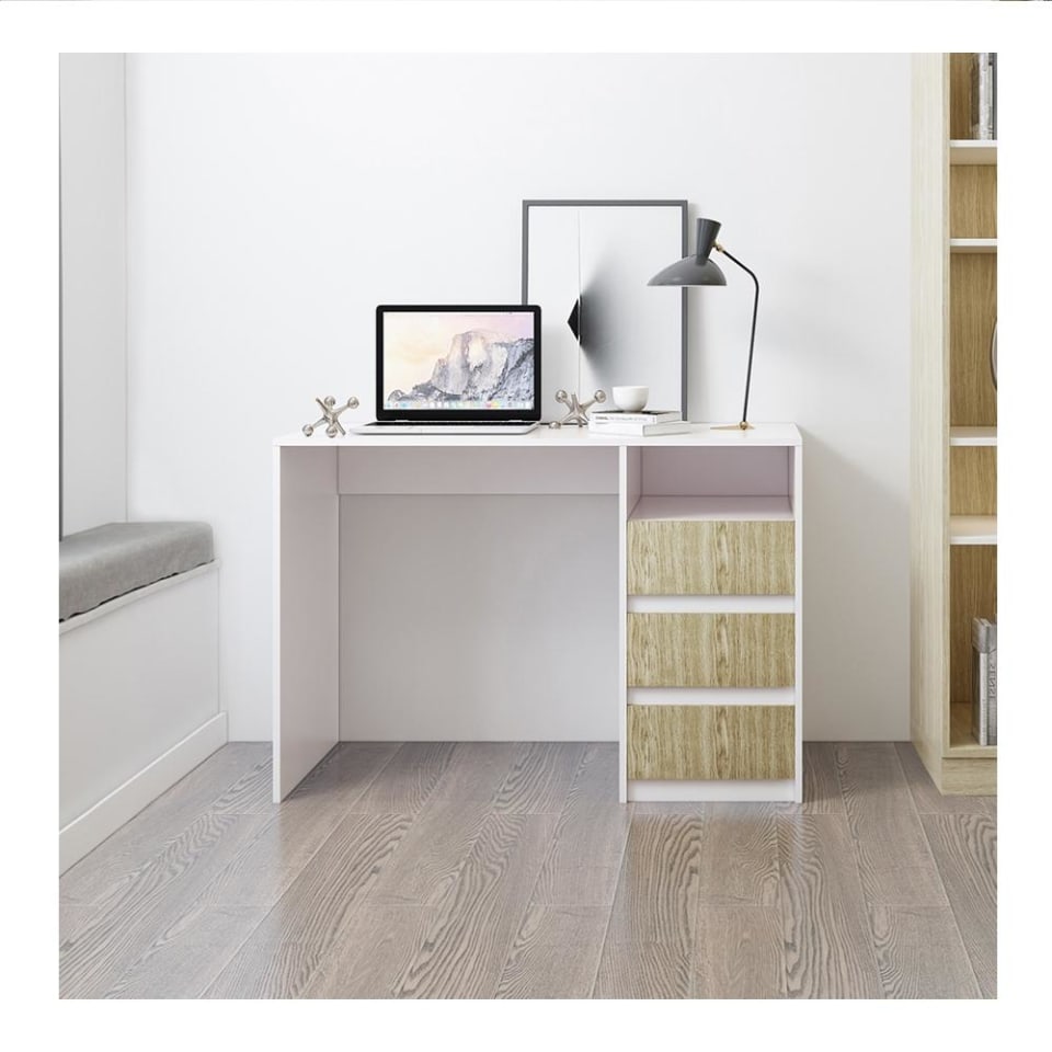 Escritorio Blanco Para Oficina