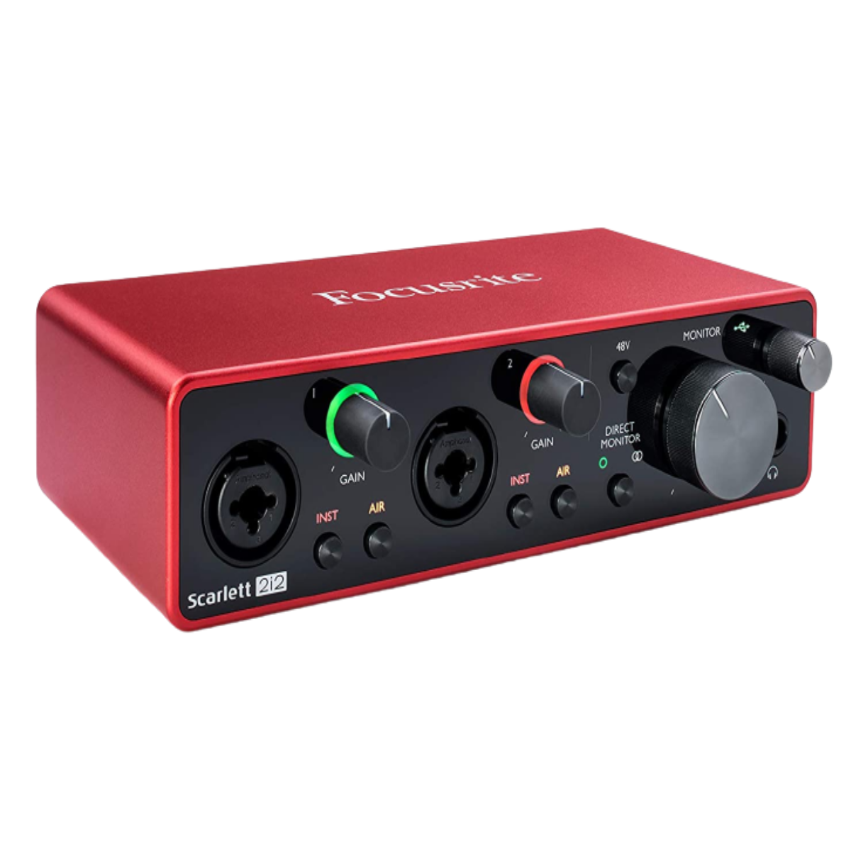 Interface De Audio Focusrite Scarlett 2i2 Dos Canales 3ra Generacion