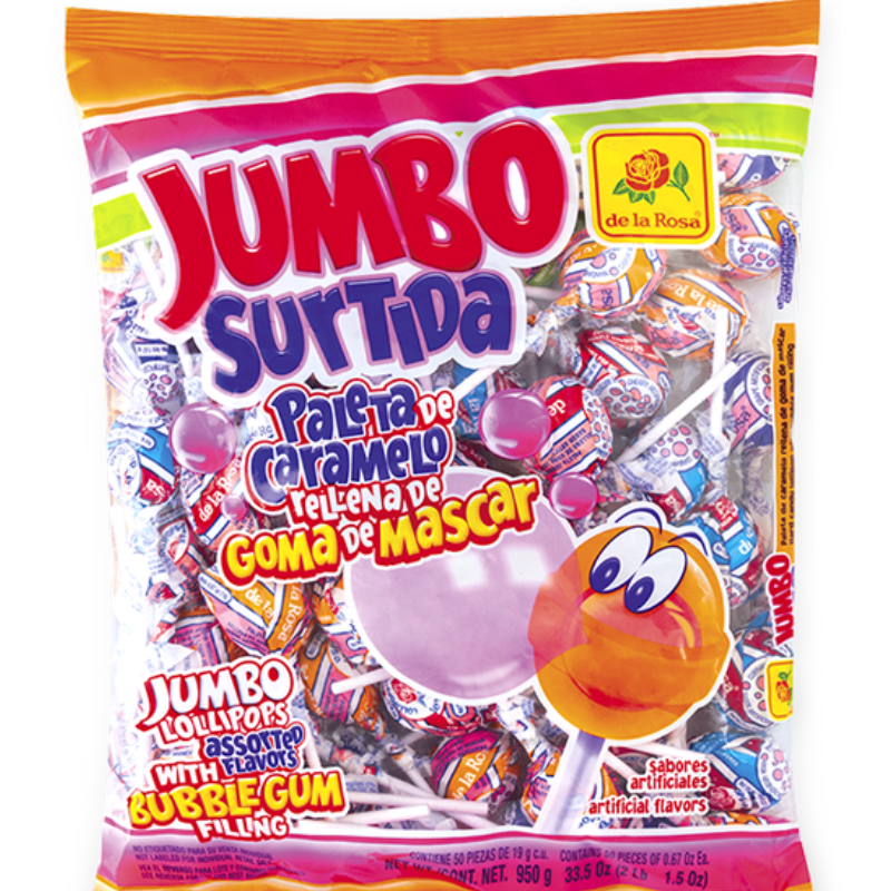 Paleta Jumbo Surtida 50 piezas