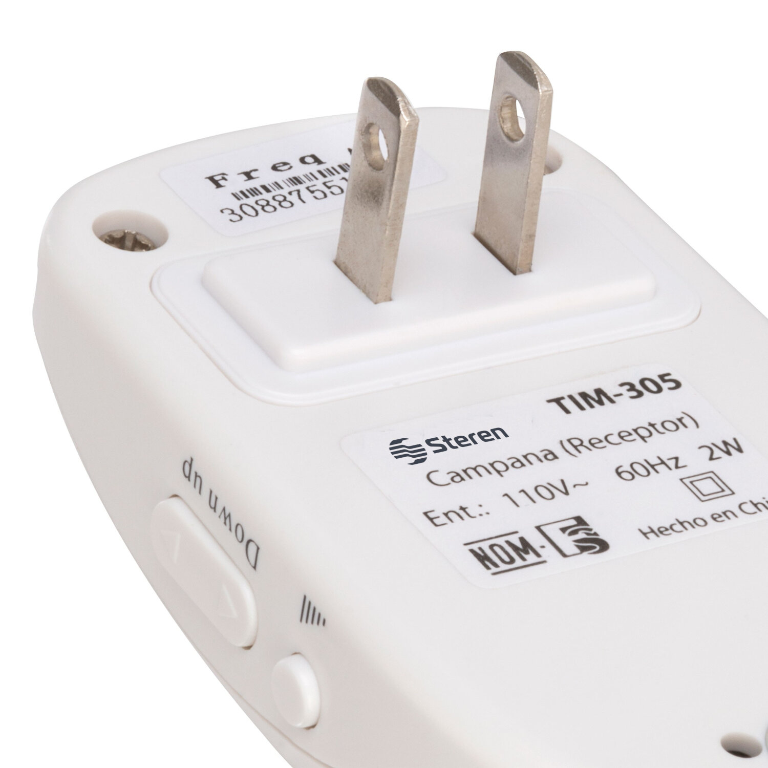 Timbre Inalámbrico Digital Con 2 Campanas 38 Tonos | Tim-305 