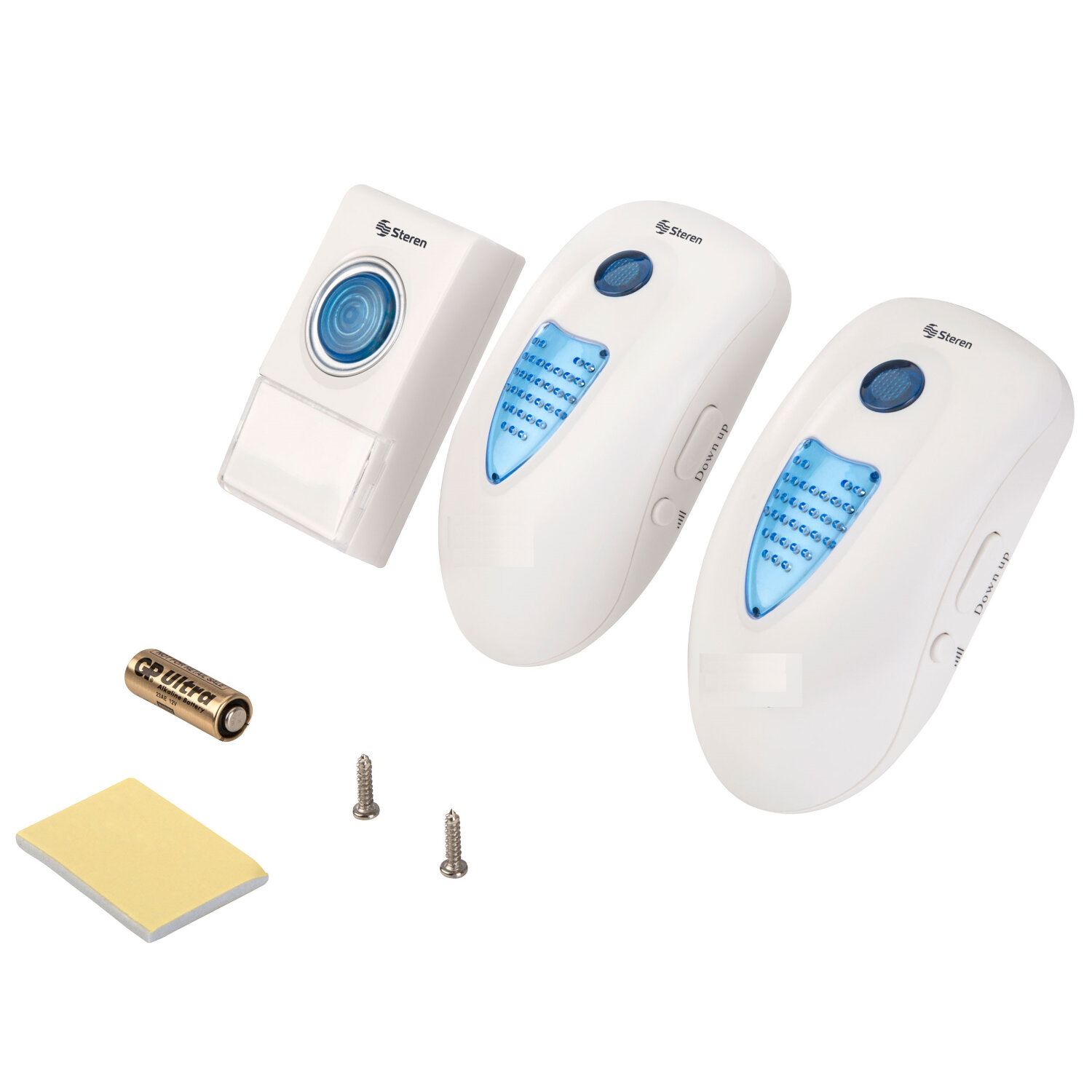 Timbre Inalámbrico Digital Con 2 Campanas 38 Tonos | Tim-305 