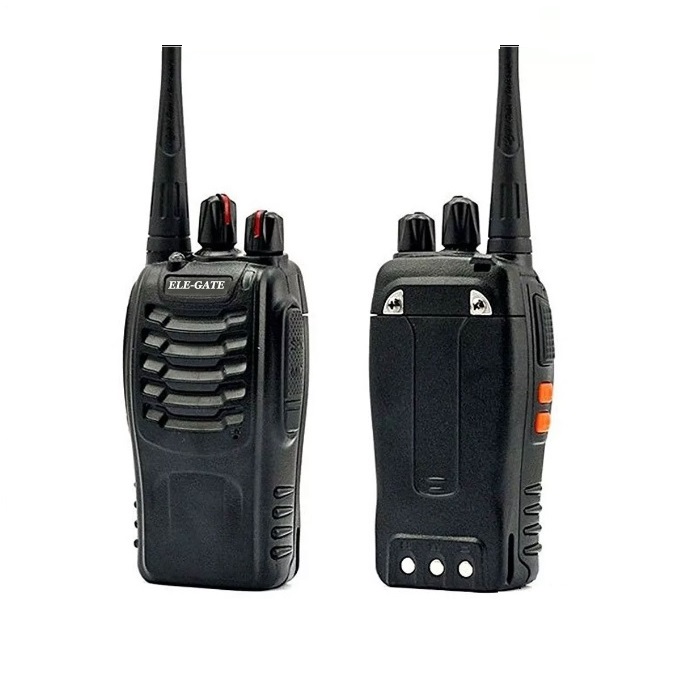 2 radios  UHF  Walkie Talkie con accesorios 