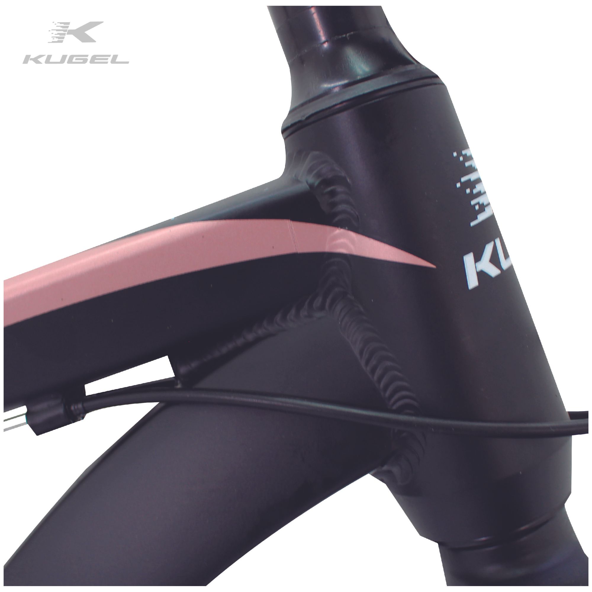 Bicicleta Montaña Rodada 26 21 Velocidades Kugel Everest Rosa