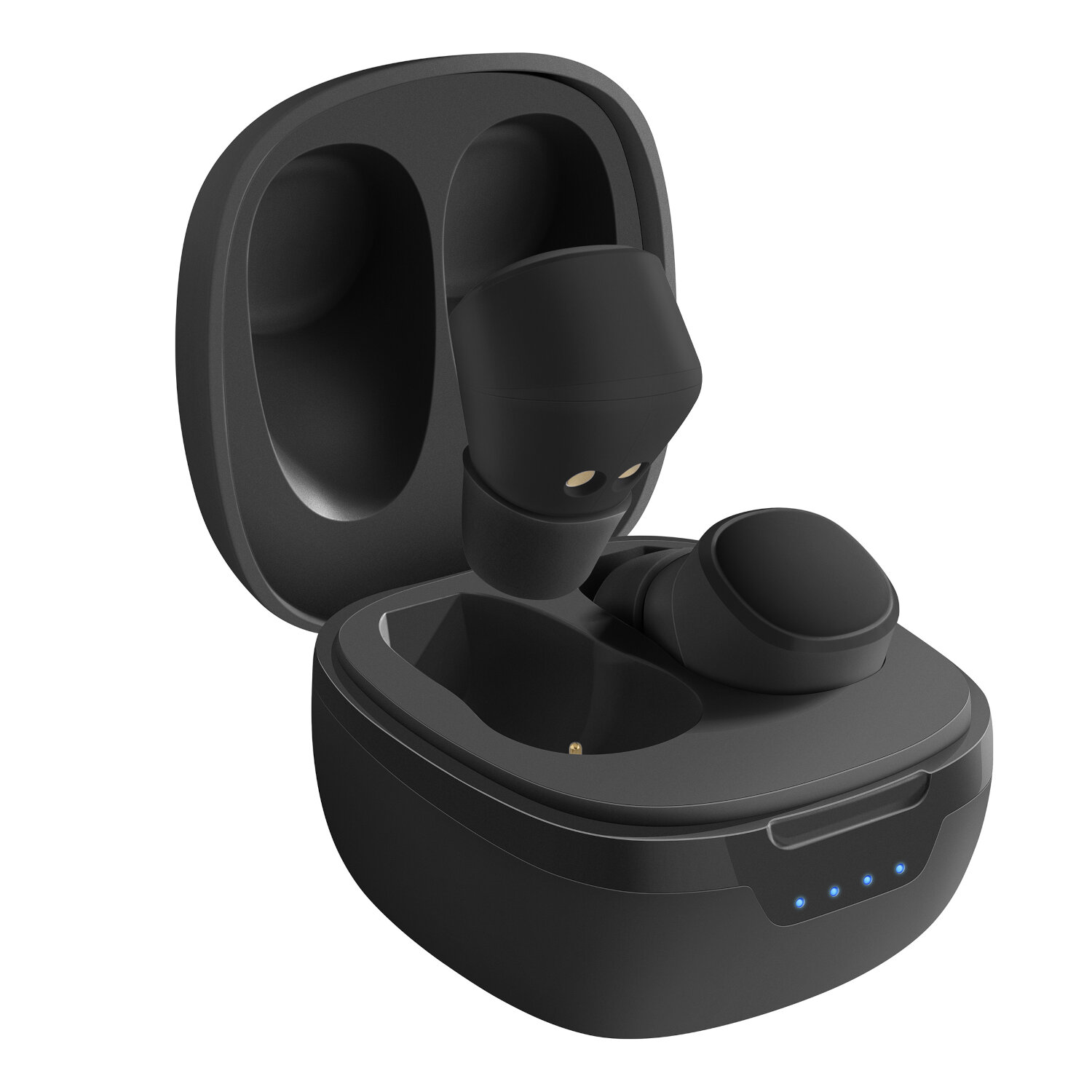 Mini Audífonos Bluetooth FreePods True Wireless, negros