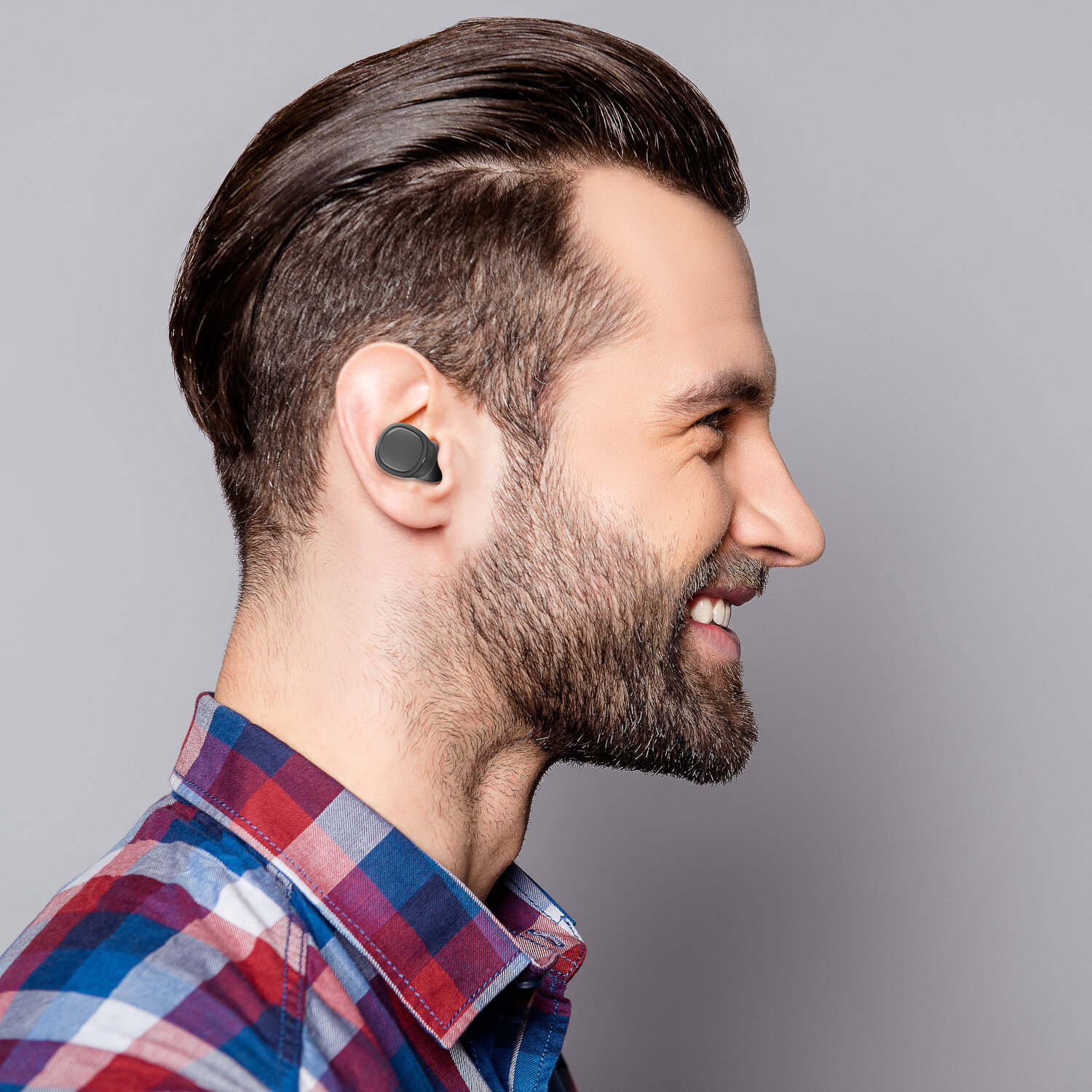 Mini Audífonos Bluetooth FreePods True Wireless, negros