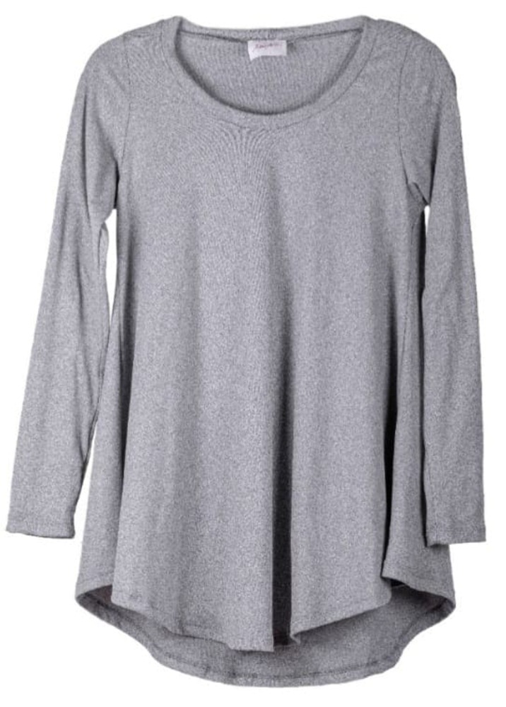 Blusa tipo túnica manga Larga