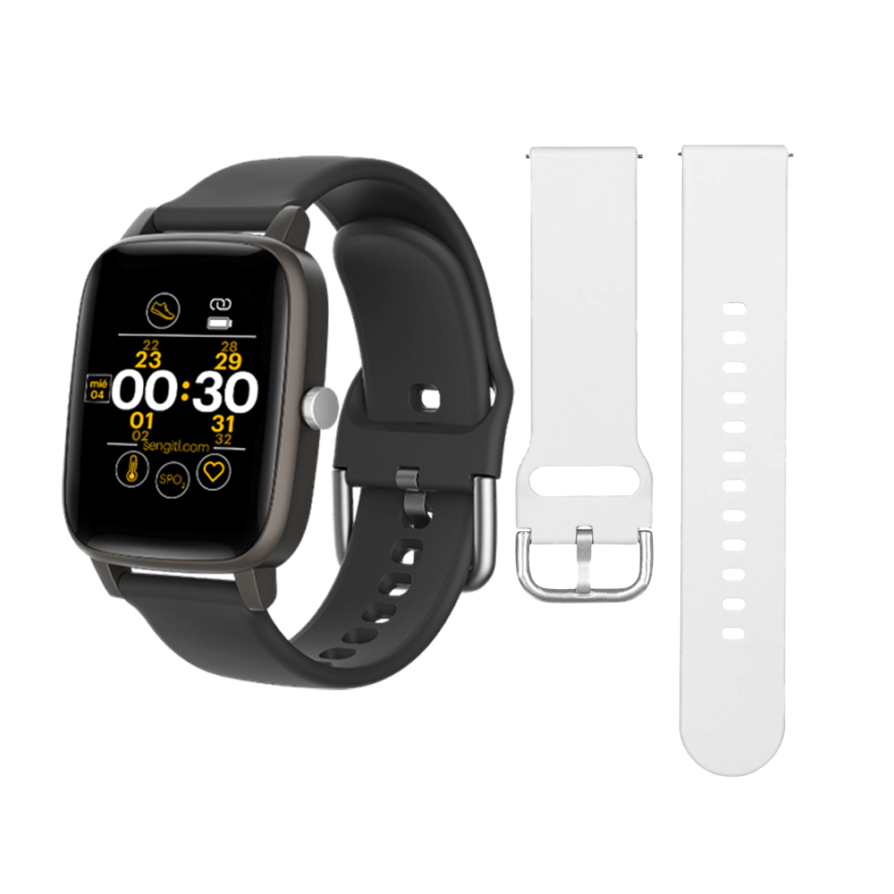 Fit Watch Kodak SEREN con termómetro color Negro