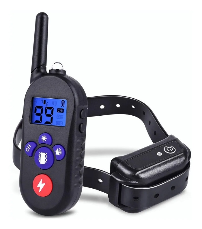 Collar Electrico Perro Teledirigido De Adiestramiento Canino