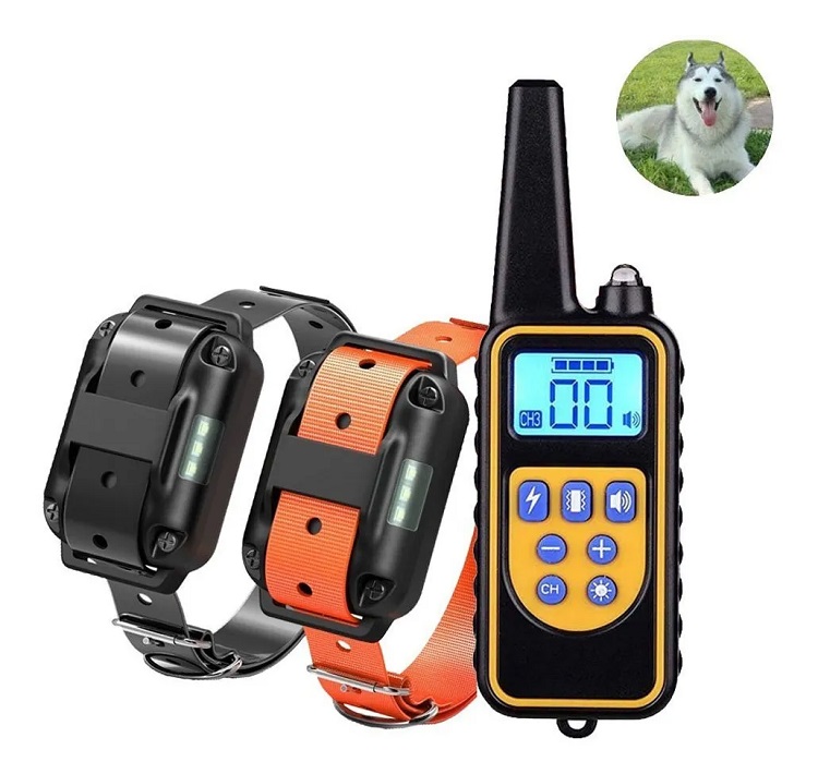 Collar Eléctrico Para Entrenar Perros, 2 Piezas