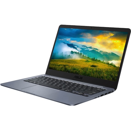 Laptop Asus L406M Celeron N4000 4 gb Ram SSD de 64 Gb Windows 10 Azul Metalico 