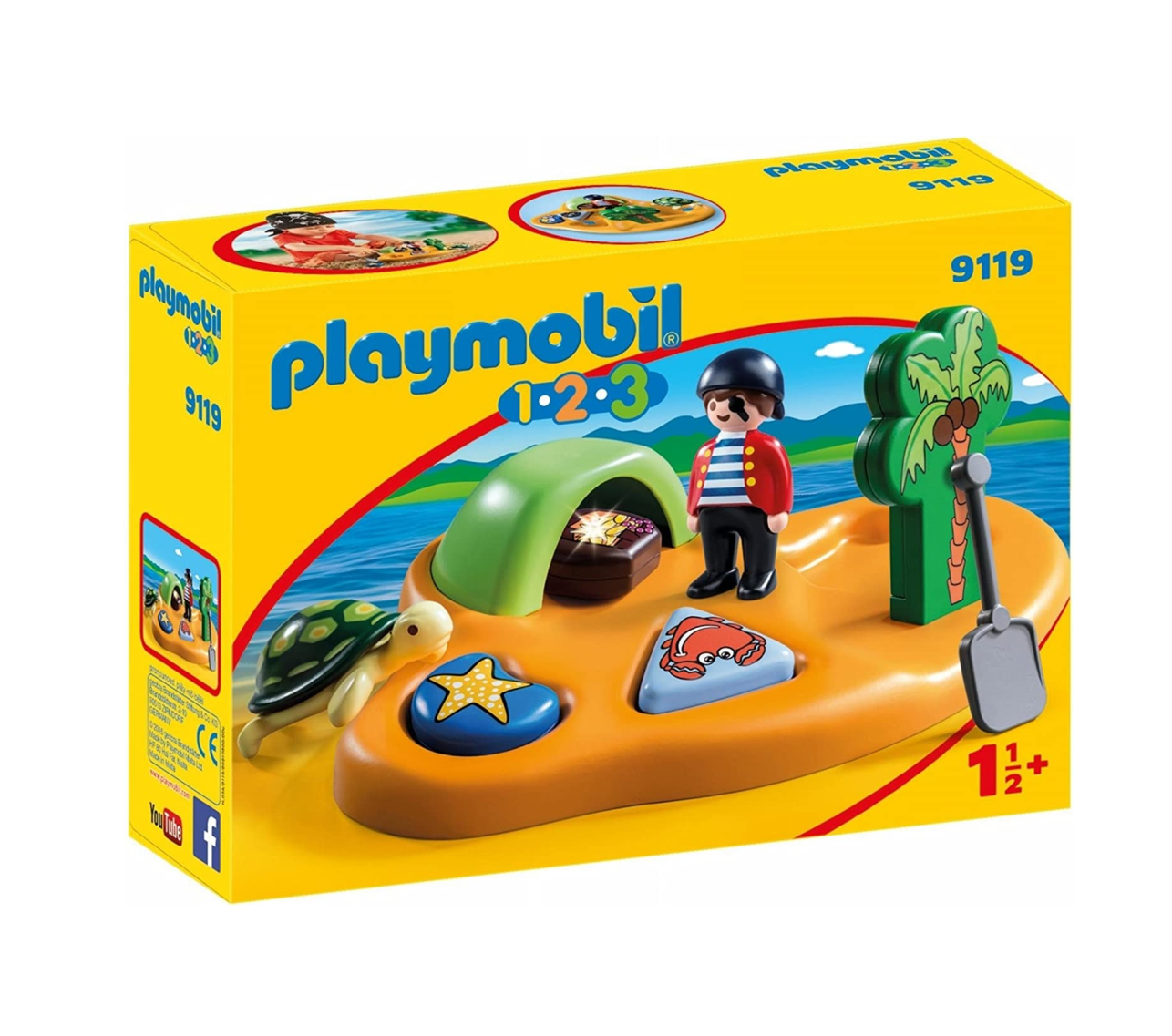 pLAYMOBIL 9119 123 Isla Pirata